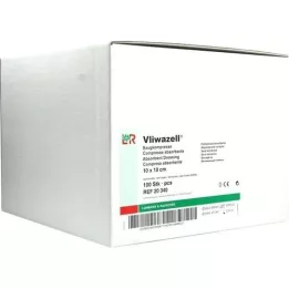 VLIWAZELL Compresas de succión no estériles 10x10 cm, 100 piezas