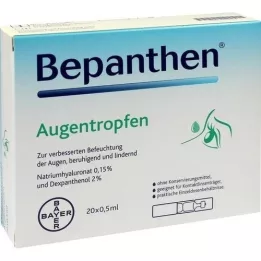 BEPANTHEN Gotas para los ojos, 20X0,5 ml