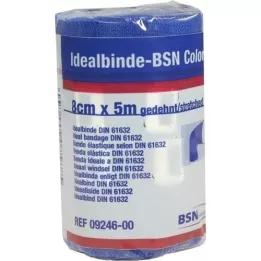 IDEALBINDE bmp 8 cm x 5 m azul, 1 ud