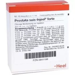 PROSTATA SUIS Ampollas Injeel Forte, 10 piezas