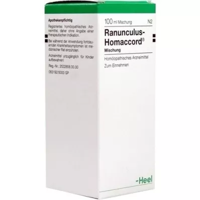 RANUNCULUS HOMACCORD Gotas, 100 ml