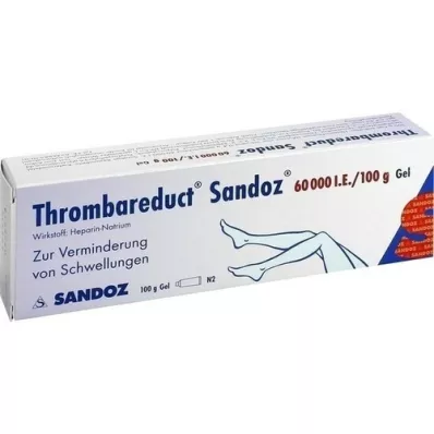 THROMBAREDUCT Sandoz 60.000 UI gel, 100 g