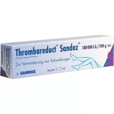 THROMBAREDUCT Sandoz 180.000 UI en gel, 40 g