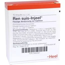 REN ampollas suis Injeel, 10 piezas