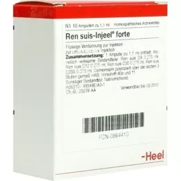 REN Suis Injeel Forte ampollas, 10 piezas