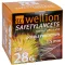 WELLION Lanza desechable de seguridad Safetylancets 28 G, 200 unidades
