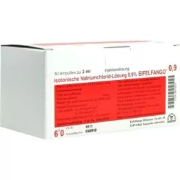 ISOTONISCHE Solución de NaCl al 0,9% Eifelfango Inj. solución, 50X2 ml