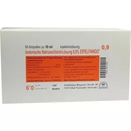 ISOTONISCHE Solución de NaCl al 0,9% Eifelfango Inj. solución, 50X10 ml