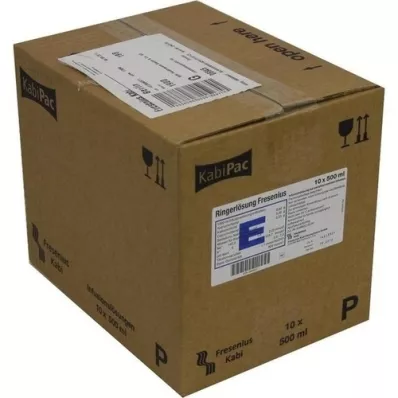 RINGER LÖSUNG Plástico Fresenius, 10X500 ml RINGER LÖSUNG Plástico Fresenius, 10X500 ml