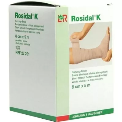 ROSIDAL Vendaje K 8 cm x 5 m, 1 pieza