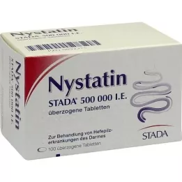 NYSTATIN STADA Pastillas recubiertas de 500.000 UI, 100 unidades