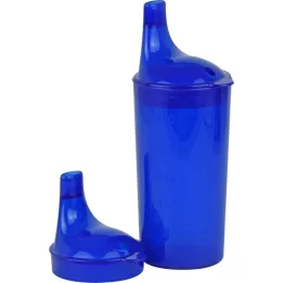 TRINKBECHER con 2 tapas azul, 1 ud