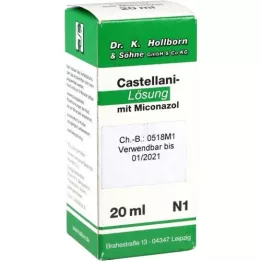 CASTELLANI metro. Solución de miconazol, 20 ml