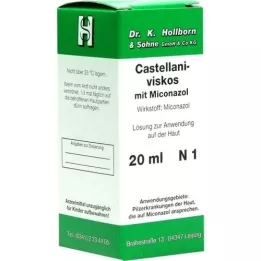 CASTELLANI viscoso con solución de miconazol, 20 ml