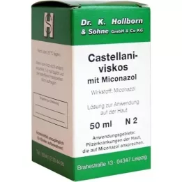 CASTELLANI viscoso con solución de miconazol, 50 ml