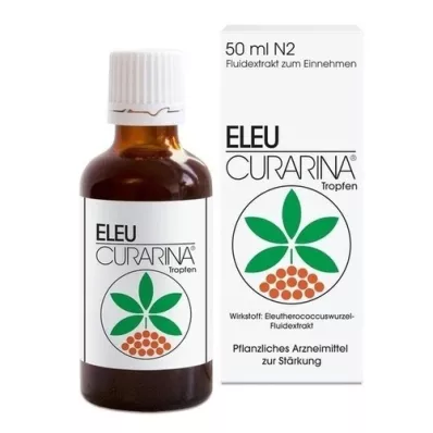 ELEU Curarina gotas 1 ml de extracto fluido de raíz de taiga, 50 ml