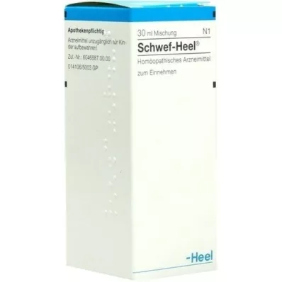 SCHWEF Gotas para los talones, 30 ml