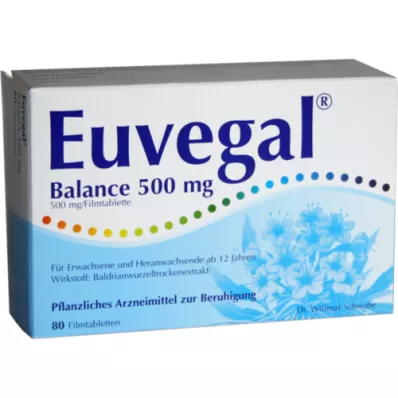 EUVEGAL Balance 500 mg comprimidos recubiertos con película, 80 piezas