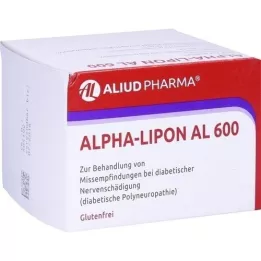 ALPHA-LIPON AL 600 comprimidos recubiertos con película, 100 unidades