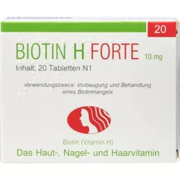 BIOTIN Tabletas H Forte, 20 piezas