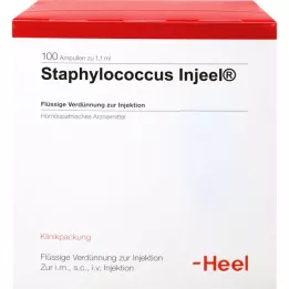 STAPHYLOCOCCUS INJEEL Ampollas, 100 piezas