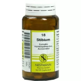 STIBIUM KOMPLEX Tabletas No.18, 120 piezas