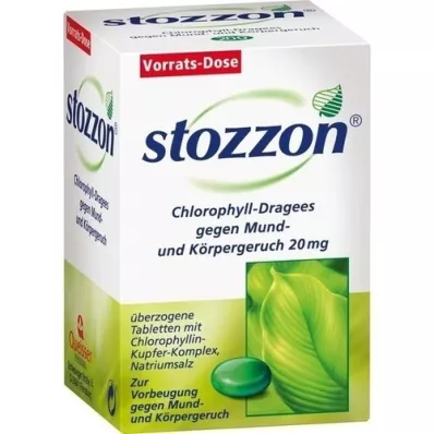 STOZZON Tabletas recubiertas de clorofila, 200 piezas