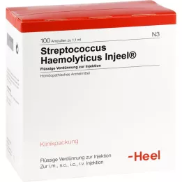 STREPTOCOCCUS HAEMOLYTICUS Ampollas Injeel, 100 piezas