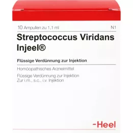 STREPTOCOCCUS VIRIDANS Ampollas Injeel, 10 piezas