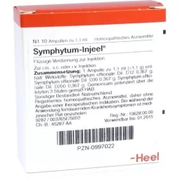 SYMPHYTUM INJEEL Ampollas, 10 piezas