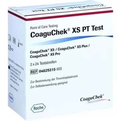 COAGUCHEK XS PT Prueba, 2X24 uds COAGUCHEK XS PT Prueba, 2X24 uds