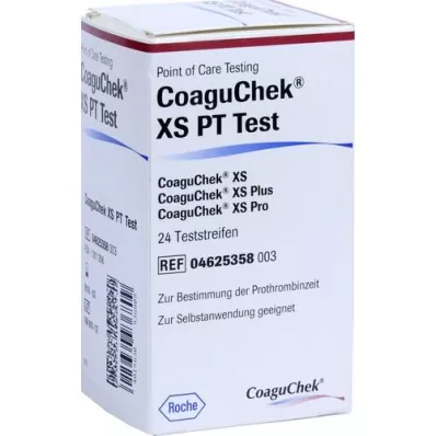 COAGUCHEK XS PT Prueba, 24 horas COAGUCHEK XS PT Prueba, 24 horas