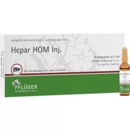 HEPAR HOM Iny. Ampollas, 10X2 ml