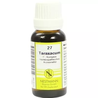 TARAXACUM Dilución Complejo F 27, 20 ml