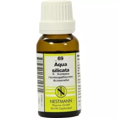 AQUA SILICATA Dilución del complejo K 69, 20 ml