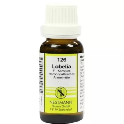 LOBELIA Dilución Complejo F No.126, 20 ml