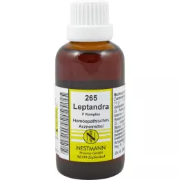 LEPTANDRA Dilución Complejo F No.265, 50 ml
