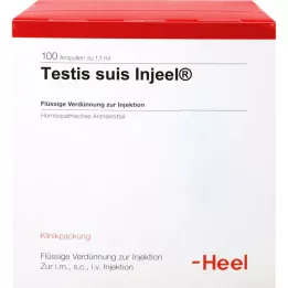 TESTIS SUIS Ampollas Injeel, 100 piezas