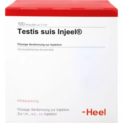 TESTIS SUIS Ampollas Injeel, 100 piezas