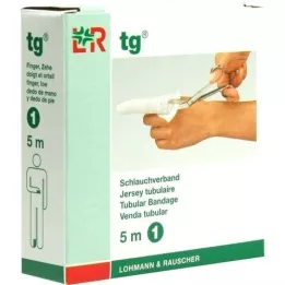 TG Vendaje tubular tamaño 1 5 m blanco, 1 unidad