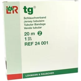 TG Vendaje tubular tamaño 2 20 m blanco, 1 unidad