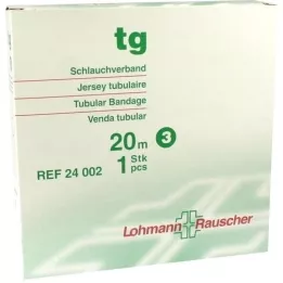 TG Vendaje tubular tamaño 3 20 m blanco, 1 unidad
