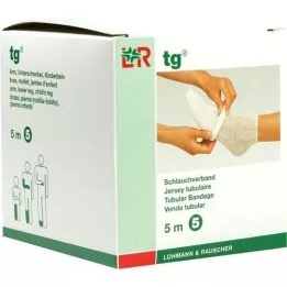 TG Vendaje tubular tamaño 5 5 m blanco, 1 unidad