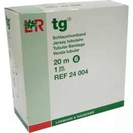 TG Vendaje tubular tamaño 6 20 m blanco, 1 unidad