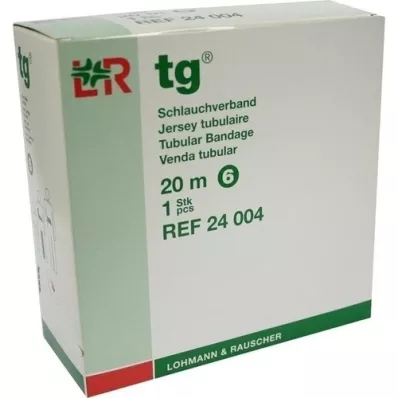 TG Vendaje tubular tamaño 6 20 m blanco, 1 unidad