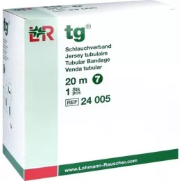 TG Vendaje tubular tamaño 7 20 m blanco, 1 unidad