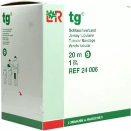 TG Vendaje tubular tamaño 9 20 m blanco, 1 unidad