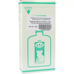 AUGENSPÜLFLASCHE Barikos mini m.ster.líquido, 175 ml