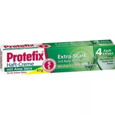 PROTEFIX Crema adhesiva de aloe vera, 47 g