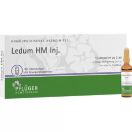 LEDUM HM Ampollas inyectables, 10 unidades